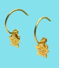 Earring Bonita Lucky Star Gold, Joy Jewellery Bali