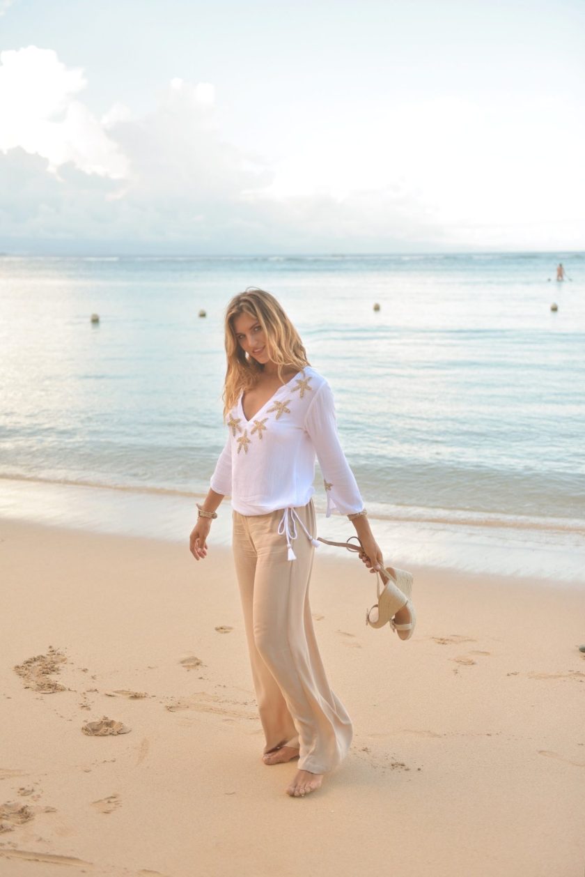 14. W23337wh sa Blouse Starfish White Sand and A23890ta Pants Alex Taupe and KR23317 Bracelet Starfish Assorti 8 1