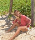 Blouse mykonos Moonstone, Hot Coral - Hot Lava - Imagen 4