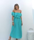 Dress Valerie Turquoise - Imagen 7