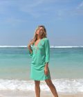 Tunic Starfish, Emerald/ Bronze- Hot lava – Image 4