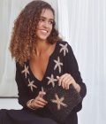 Clutch Starfish zipper, Black/ Bronze - Hot Lava – Image 3