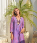 Tunic Mykonos Moonstone, Violetta - Hot Lava – Bild 3
