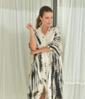 Kimono Bahia Moonstone, Salt and Pepper - Hot Lava - Image 4