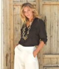 Pant Alex, Ivory - Hot lava - Imagen 4