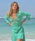 Tunic Starfish, Emerald/ Bronze- Hot lava – Image 2