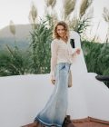 Long Skirt Denim/Jeans, Isla Ibiza Bonita - Afbeelding 3