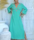 Kaftan Starfish, Emerald - Hot lava - Afbeelding 5