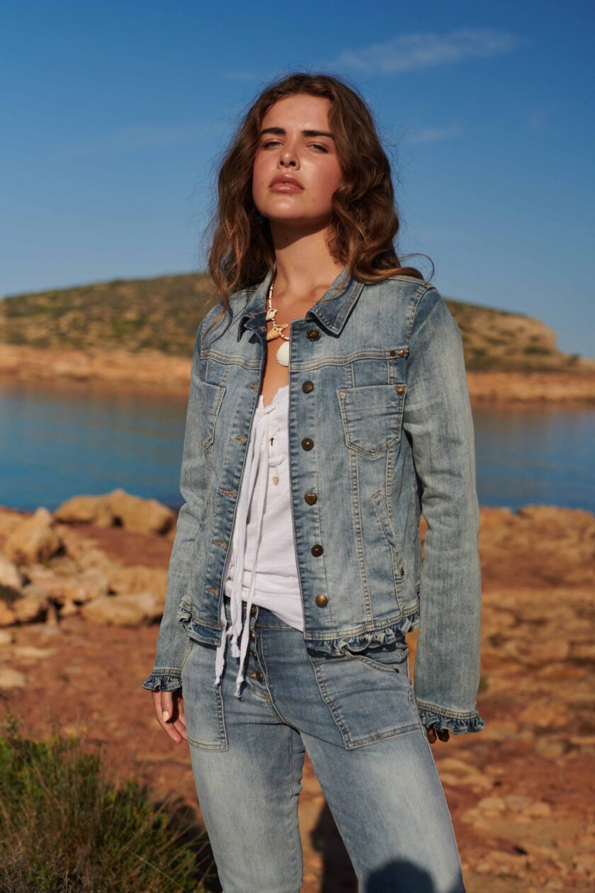 Jacket – Denim, Isla Ibiza - Afbeelding 3