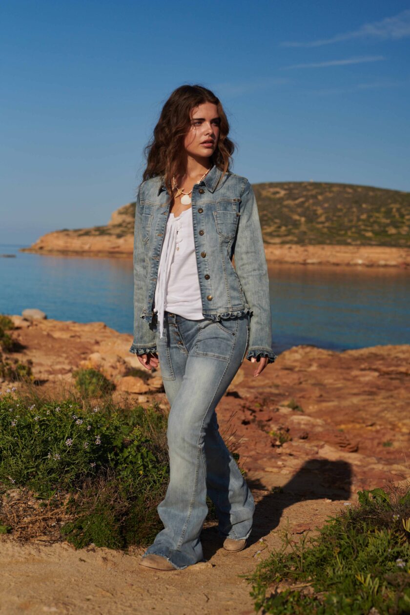 Jacket – Denim, Isla Ibiza - Afbeelding 4