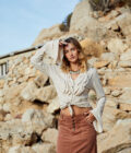 Ruffled T-Shirt Fiesta – Cream