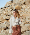 Ruffled T-Shirt Fiesta – Cream - Imagen 9