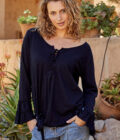 Baggy T-Shirt Des Riu – Black