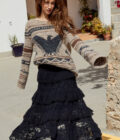 Long Lace Skirt, Black - Isla ibiza bonita - Image 6