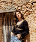 Blouse black met paillette - Image 4