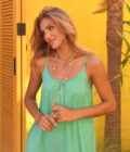 Dress Anna Sophie, Emerald - Hot Lava - Afbeelding 5