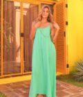 Dress Anna Sophie, Emerald - Hot Lava - Afbeelding 8