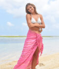 Sarong Moonstone, Hot Pink - Hot Lava