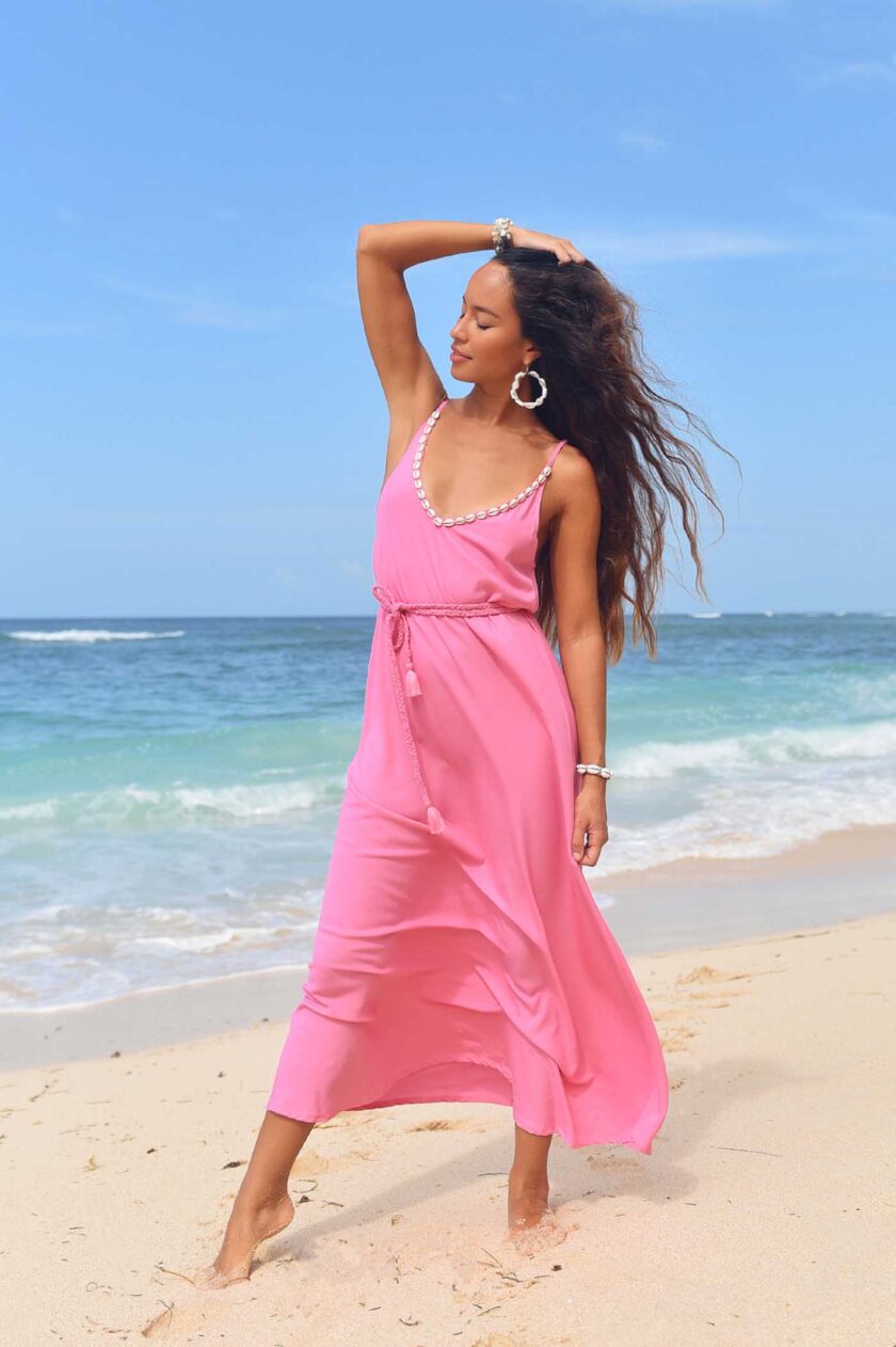 Dress Vesper Shell, Pink - Hot Lava - Afbeelding 7