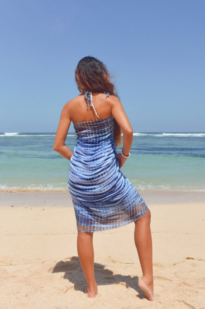 Sarong Moonstone, Sapphire - Hot lava