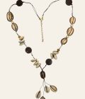 Necklace Shells en Bamboe - Isla Ibiza Bonita