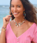 Earring Bon Bini, Multi Gold - Hot Lava - Afbeelding 4