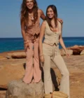 Flared Jogging Trousers – Khaki - Imagen 6