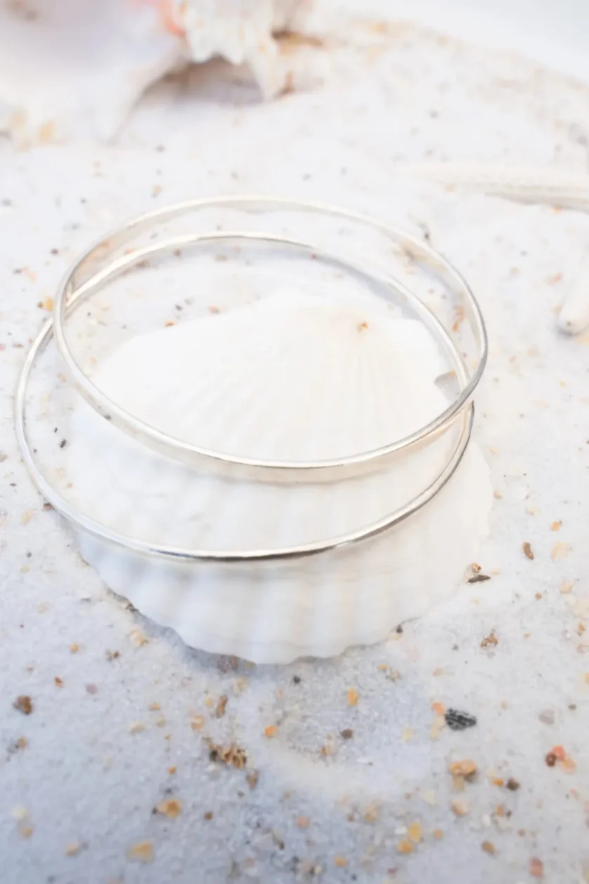 Bangle Bracelet Silver