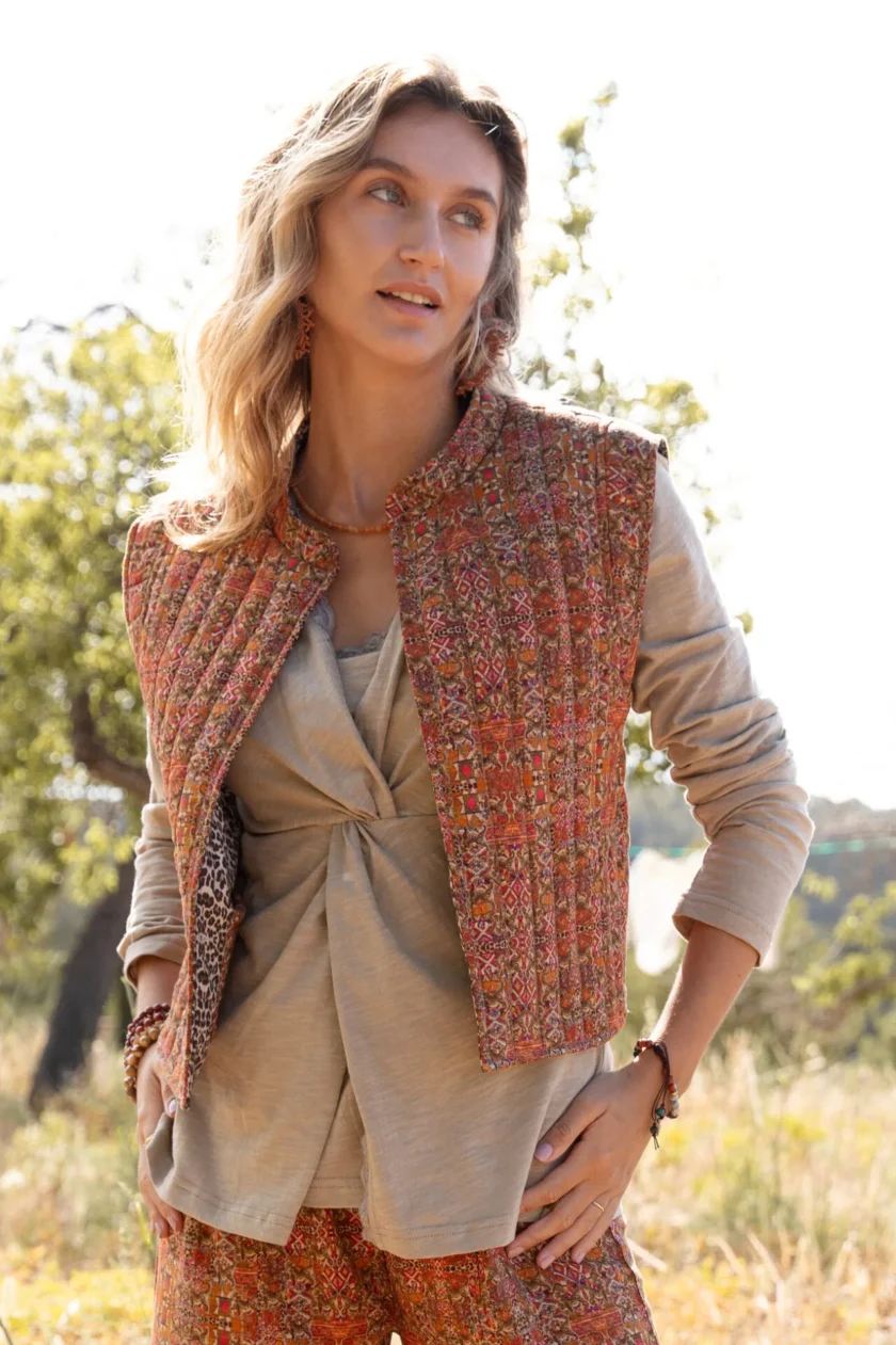 Gilet Totana Leopard Loja - Afbeelding 3