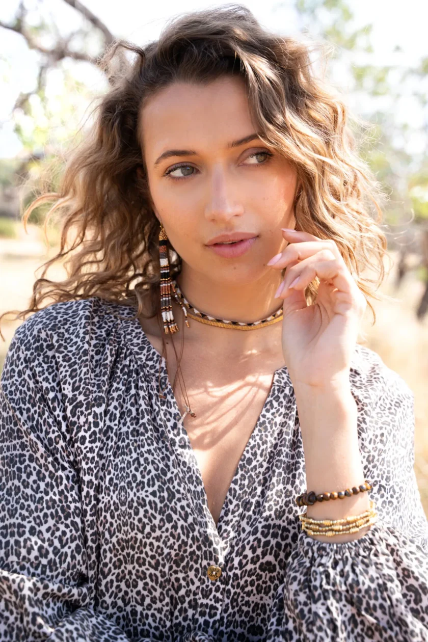 Blouse Leopard Loja - Afbeelding 3