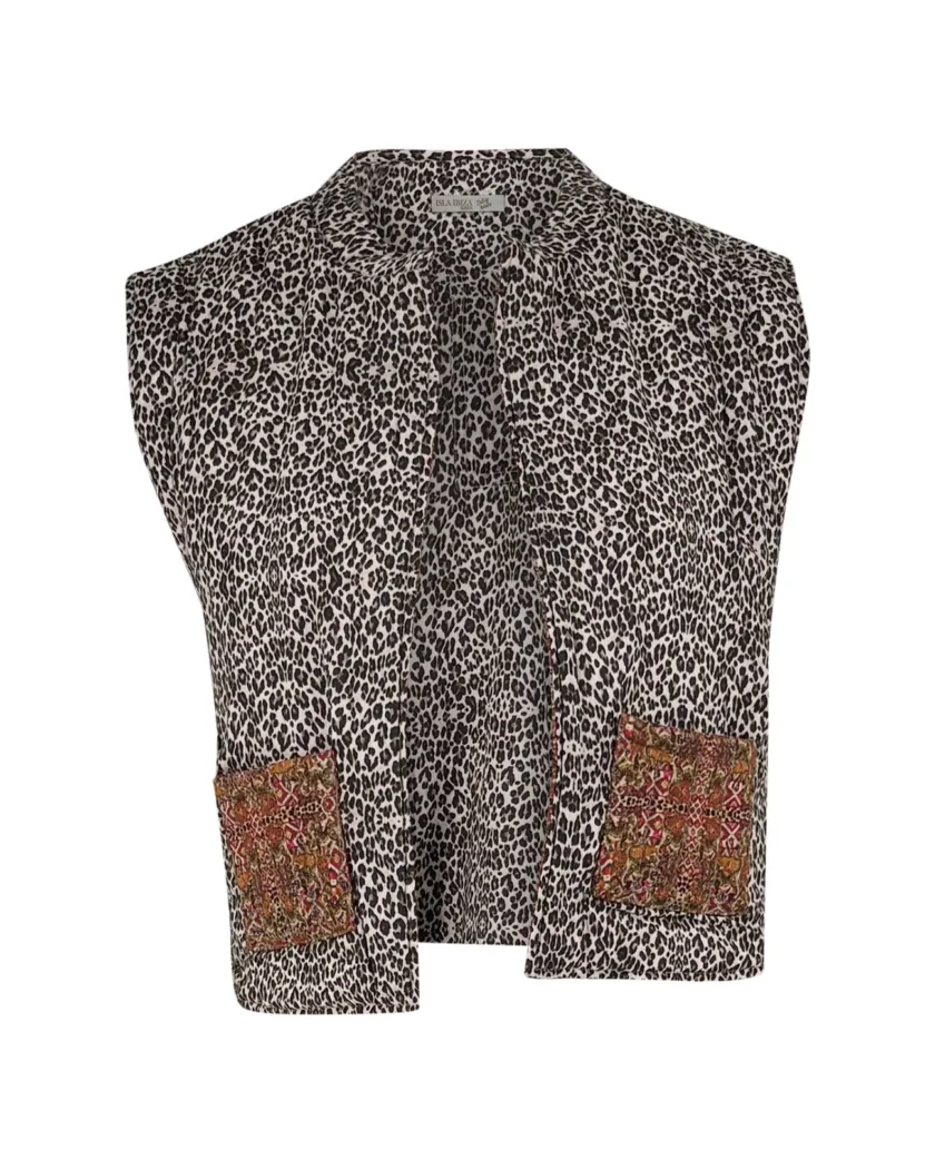 Gilet Totana Leopard Loja - Afbeelding 2