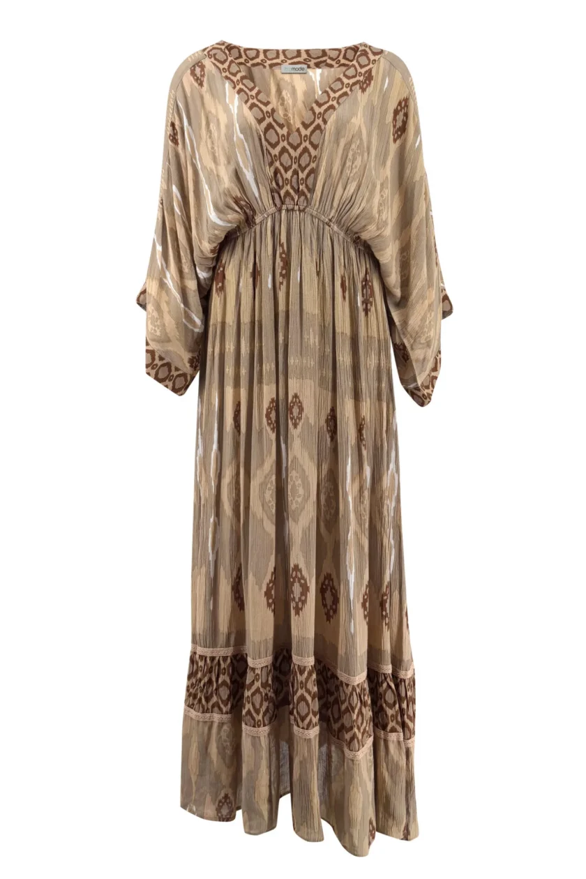 Dress Divina Estampado Ecru - Afbeelding 2