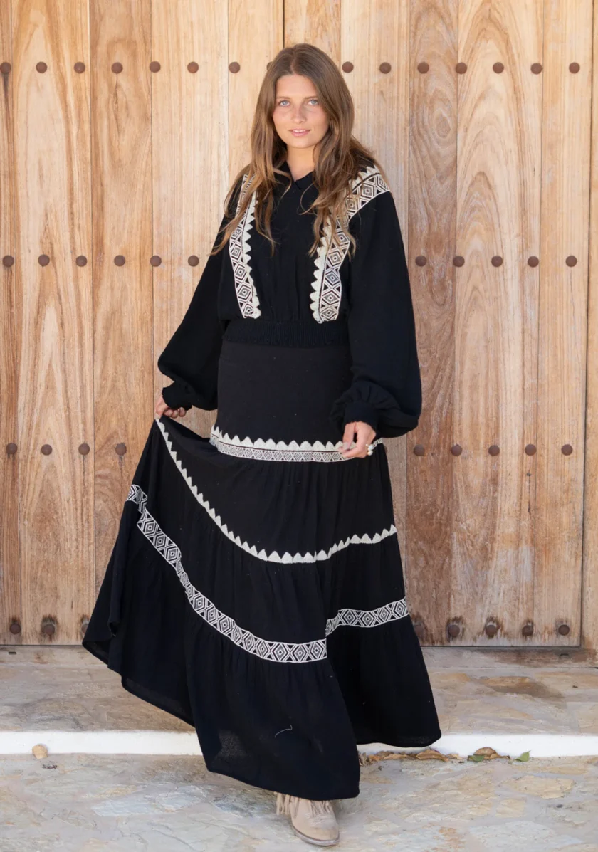 Skirt Lucia Ventana Black - Afbeelding 4