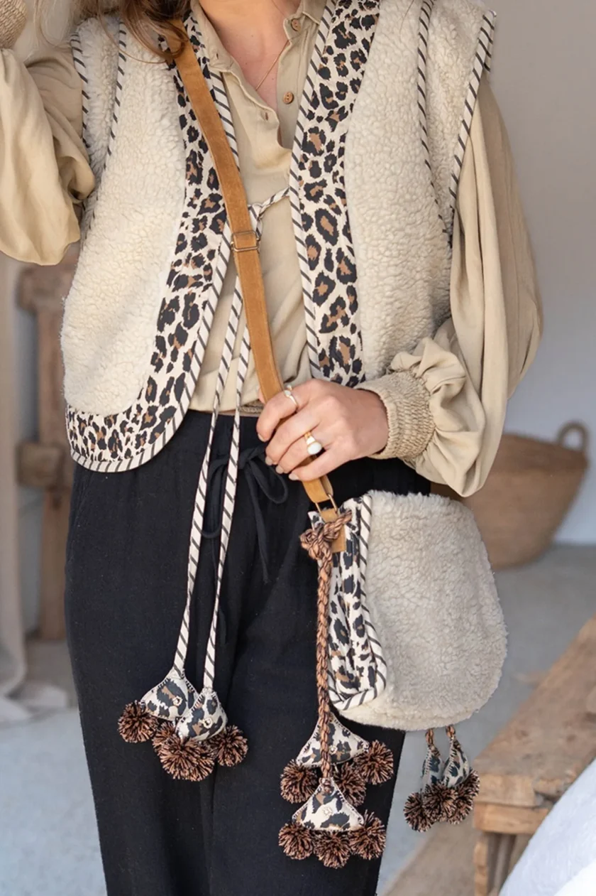 Teddy Osito Small Bag Ecru Leopard - Afbeelding 2