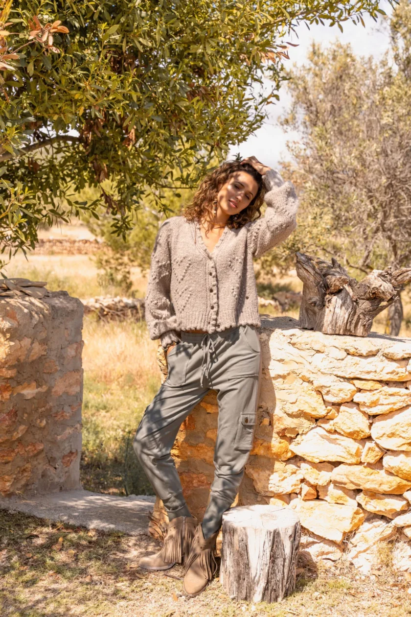 Cardigan Corazon Beige - Afbeelding 5