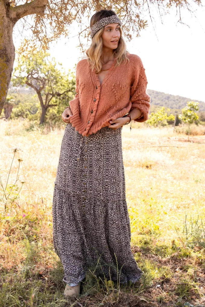 Cardigan Corazon Terra
