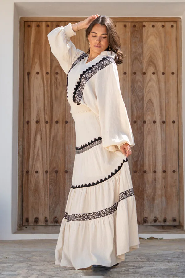 Skirt Lucia Ventana Ecru