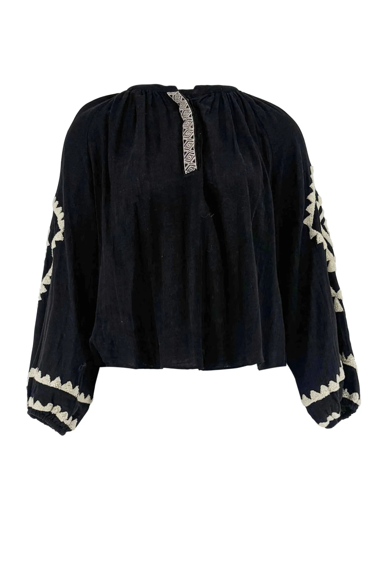 Blouse Ventana Libre Black 3 Blouse Ventana Libre Black - Afbeelding 3