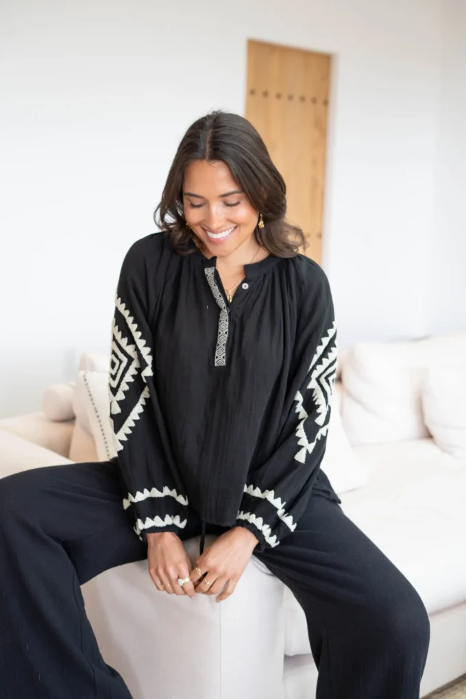 Blouse Ventana Libre Black