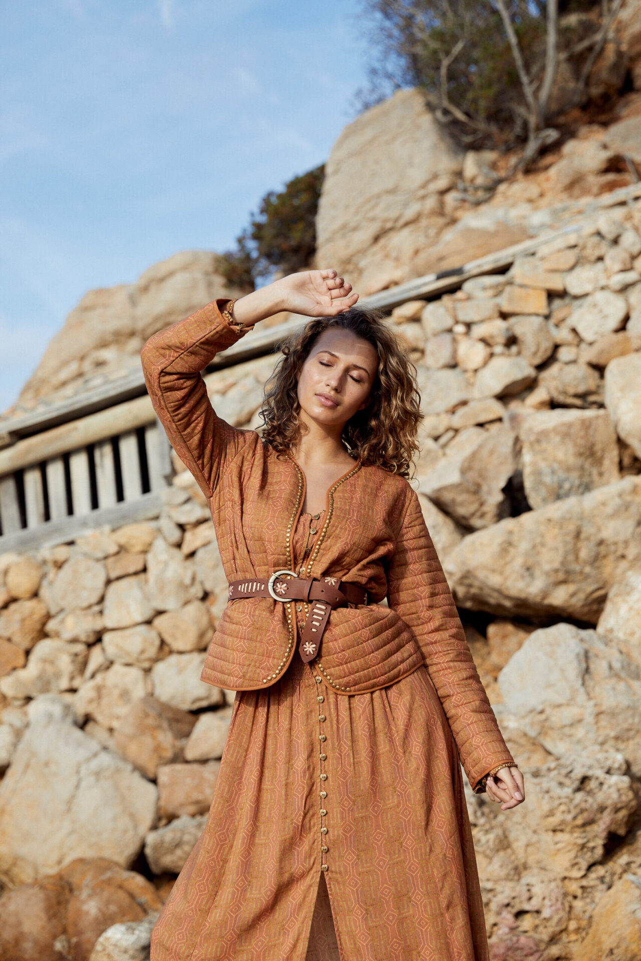 Jacket Bohemian Etno – Terra 4 Jacket Bohemian Etno – Terra – Image 4