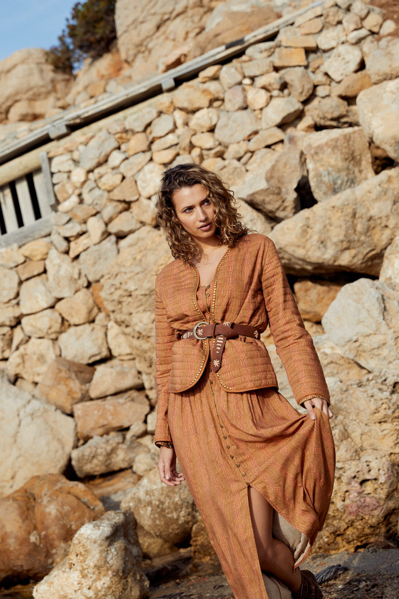 Jacket Bohemian Etno – Terra 5 Jacket Bohemian Etno – Terra – Image 5