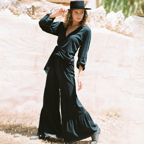 Wide Trousers WoW – Black 8222204 Isla Ibiza Bonita 3 Wide Trousers WoW – Black 8222204 Isla Ibiza Bonita – Image 3