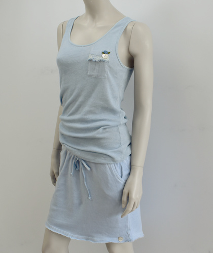 Comfy Top Round Neck, Isla Ibiza - Sky 4 Comfy Top Round Neck, Isla Ibiza - Sky - Imagen 4