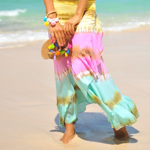 Slippers Brasil Mirror & Pompom Multi, Hot Lava 7 Slippers Brasil Mirror & Pompom Multi, Hot Lava - Afbeelding 7