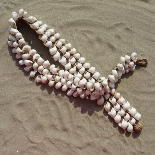 Riem Shell on woven leaf, Hot lava 3 Riem Shell on woven leaf, Hot lava - Image 3