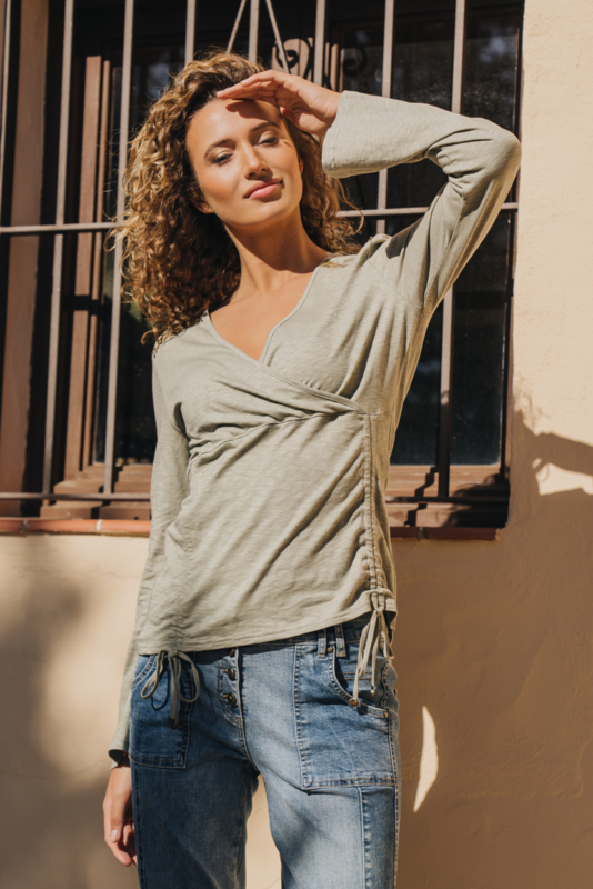 Top long sleeve Army 8223602 3 Top long sleeve Army 8223602 - Image 3