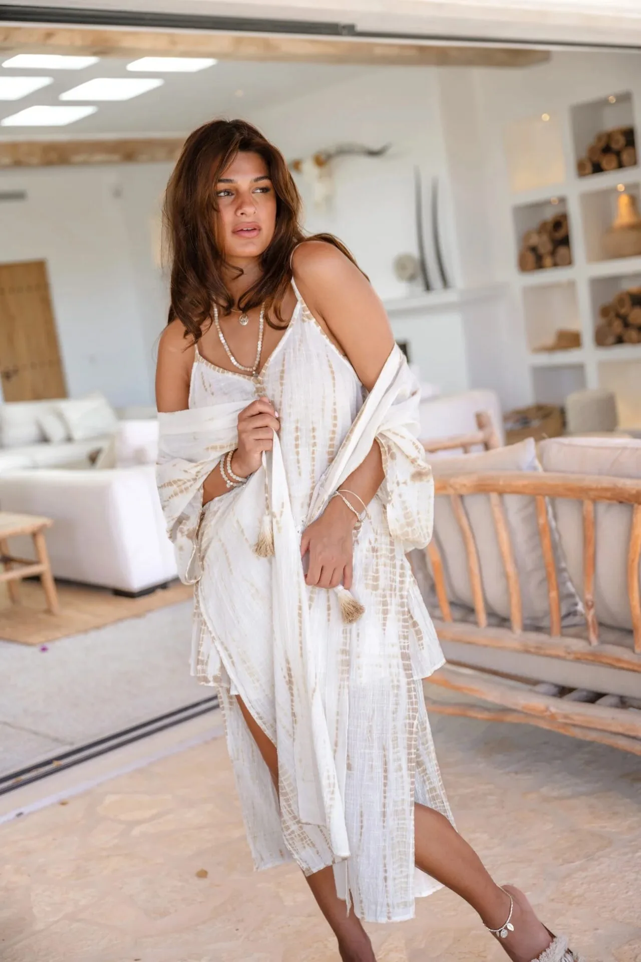 Strap Top Fiora Sera Ivory - IBZ Mode 6 Strap Top Fiora Sera Ivory - IBZ Mode - Afbeelding 6