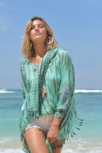 Blouse Charlie Moonstone, Emerald - Hot Lava 9 Blouse Charlie Moonstone, Emerald - Hot Lava - Image 9