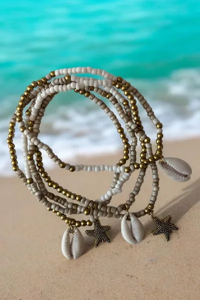 Bracelet Bon Bini, Ivory Gold - Hot lava 5 Bracelet Bon Bini, Ivory Gold - Hot lava - Afbeelding 5