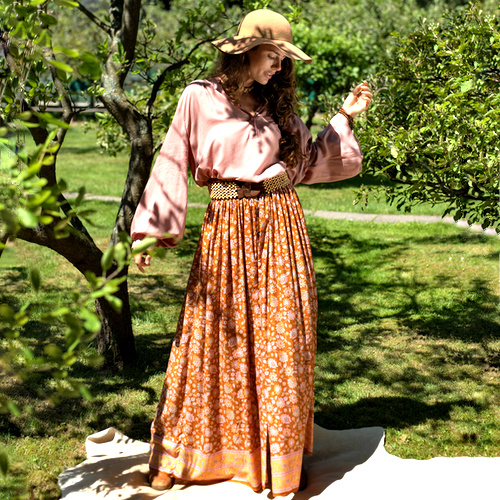 Skirt Sidney - Velvet Rose - Hot lava 5 Skirt Sidney - Velvet Rose - Hot lava – Image 5